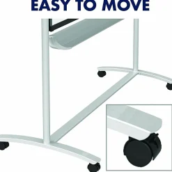 Quartet Magnetic Mobile Presentation Easel - 48