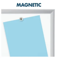 Quartet® Magnetic Porcelain Dry-Erase Whiteboard, 24