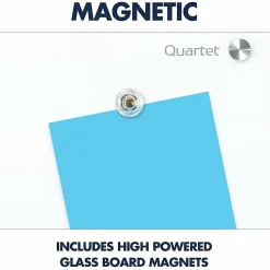 Quartet® Magnetic Unframed Dry-Erase Whiteboard, 72" x 48", Brilliance White
