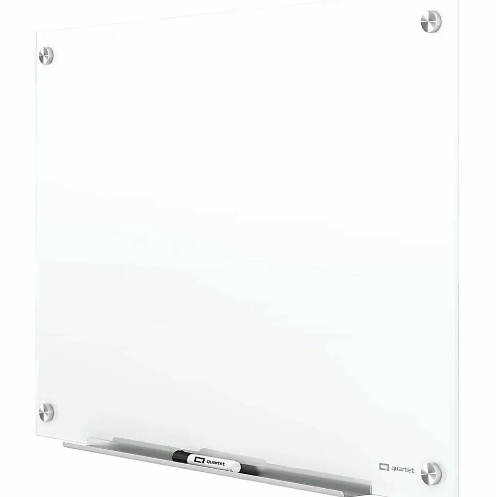 Quartet® Magnetic Unframed Dry-Erase Whiteboard, 72" x 48", Brilliance White