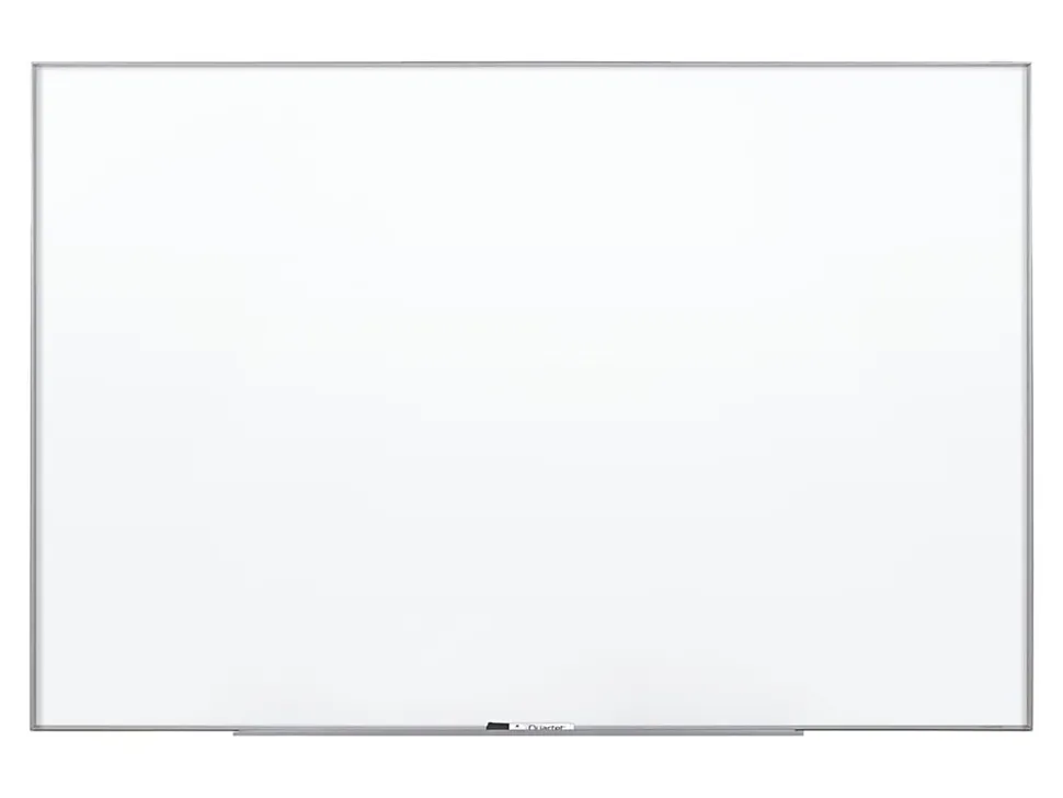 Quartet® Nano Magnetic Dry-Erase Whiteboard, 72" x 48", Aluminum Frame With Silver Finish