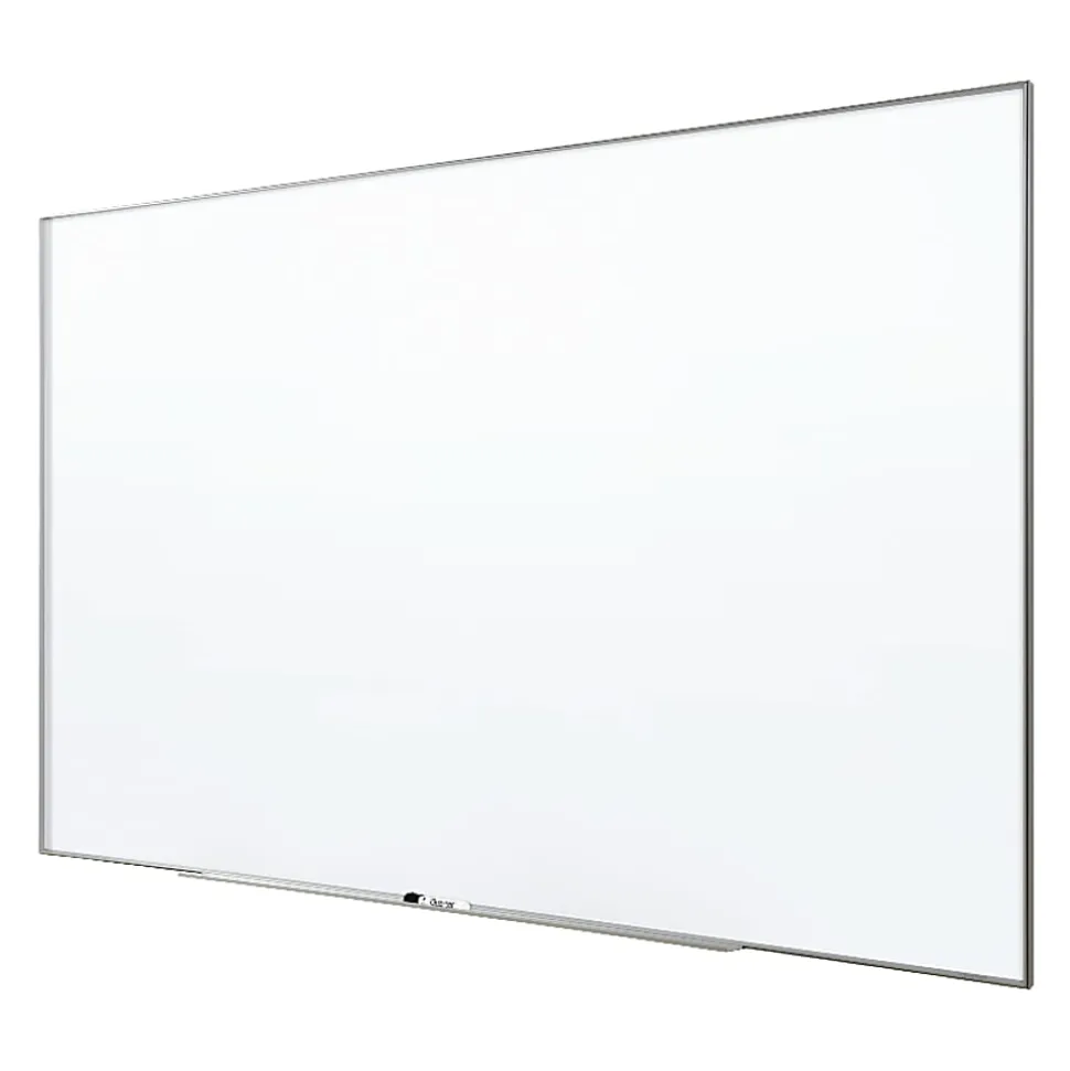 Quartet® Nano Magnetic Dry-Erase Whiteboard, 96" x 48", Aluminum Frame With Silver Finish