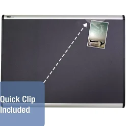 Quartet® Prestige Plus™ Magnetic Fabric Bulletin Board, 48
