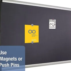 Quartet® Prestige Plus™ Magnetic Fabric Bulletin Board, 36