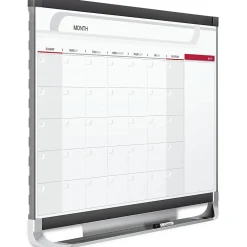 Quartet® Prestige™ 2 Total Erase® Magnetic Project Planner/Monthly Calendar Dry-Erase Whiteboard, 36