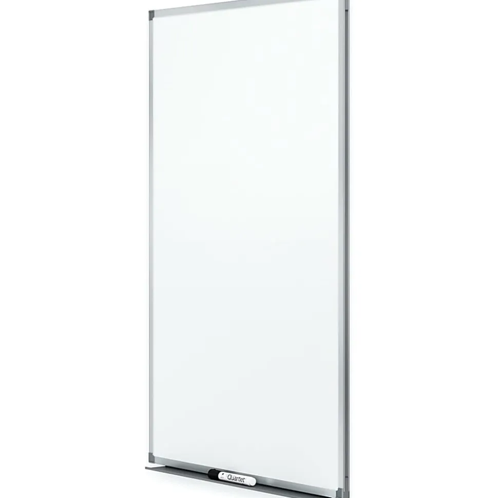 Quartet® Standard DuraMax® Porcelain Magnetic Dry-Erase Whiteboard, 96" x 48", Aluminum Frame With Silver Finish
