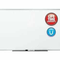 Quartet® Standard DuraMax® Porcelain Magnetic Dry-Erase Whiteboard, 96
