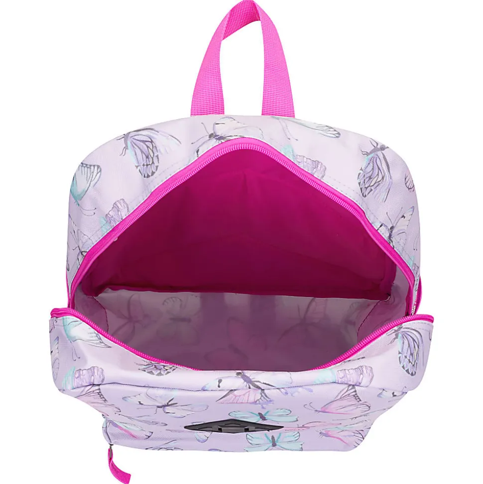 Quest 4-Piece Backpack Combo, Purple Butterfly