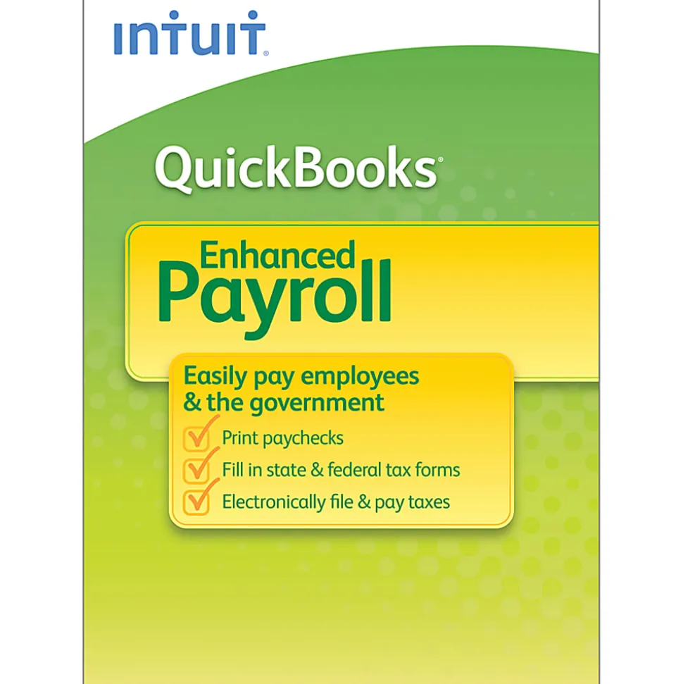 QuickBooks Enhanced Payroll 2010 - Box pack - up to 3 employees