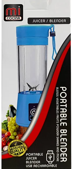 Quick Communication Corp. Mi Cocina Portable Mini Blender, Assorted Colors