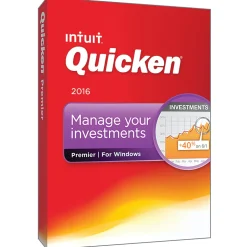 Quicken® Premier 2016, Disc
