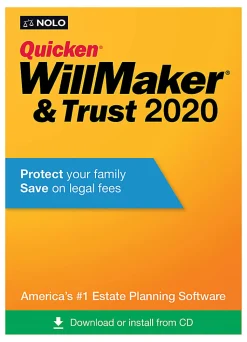 Quicken® WillMaker & Trust 2020, For PC/Mac®, Disc