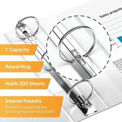 QuickFit® Landscape 3-Ring Binder, 1