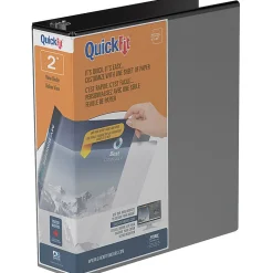 QuickFit® View 3-Ring Binder, 2