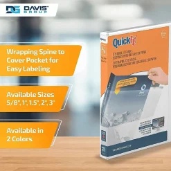 QuickFit® View 3-Ring Binder, 5/8