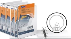 QuickFit® View 3-Ring Binder, 5/8