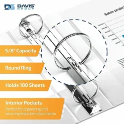QuickFit® View 3-Ring Binder, 5/8