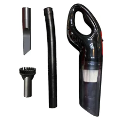 Quick Tools Portable Handheld Vacuum, Rechargeable USB Charging, Touch Switch, Power indicator, Color Black