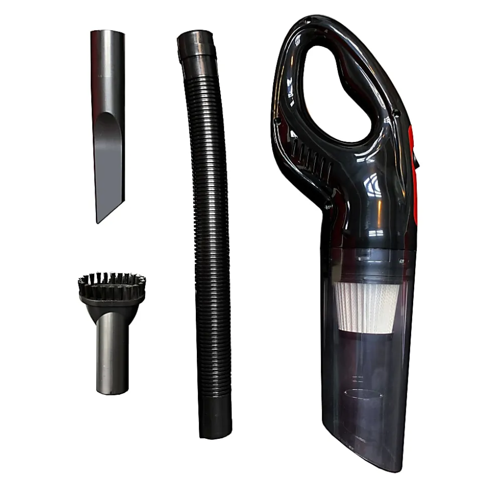 Quick Tools Portable Handheld Vacuum, Rechargeable USB Charging, Touch Switch, Power indicator, Color Black
