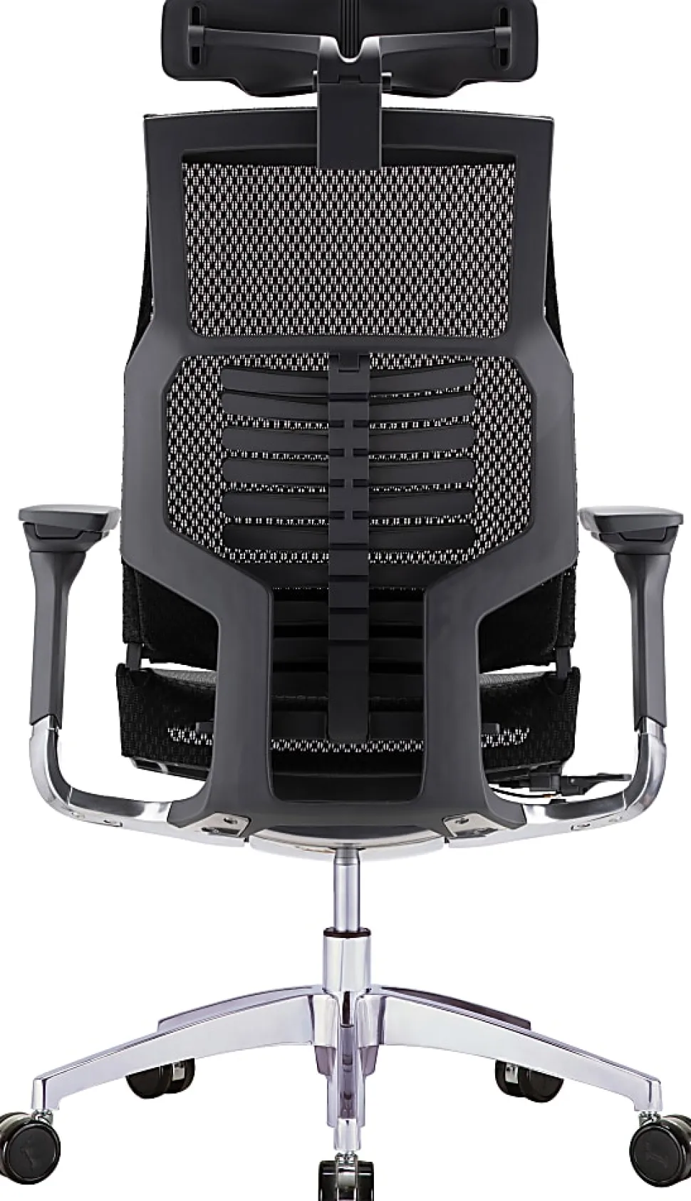 Raynor® Powerfit Ergonomic Mesh High-Back Executive Office Chair, Black