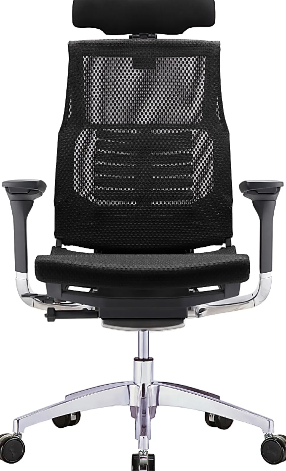 Raynor® Powerfit Ergonomic Mesh High-Back Executive Office Chair, Black