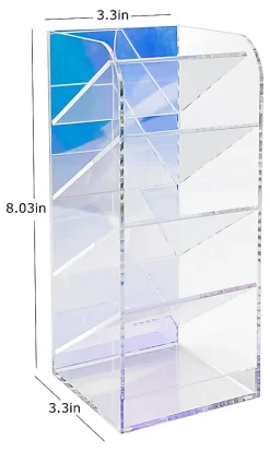 Realspace® Acrylic Desk Organizer, 8