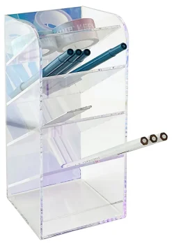 Realspace® Acrylic Desk Organizer, 8