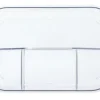Realspace® Acrylic Storage Caddy, 7"H x 6"W x 4-3/4"D, Clear