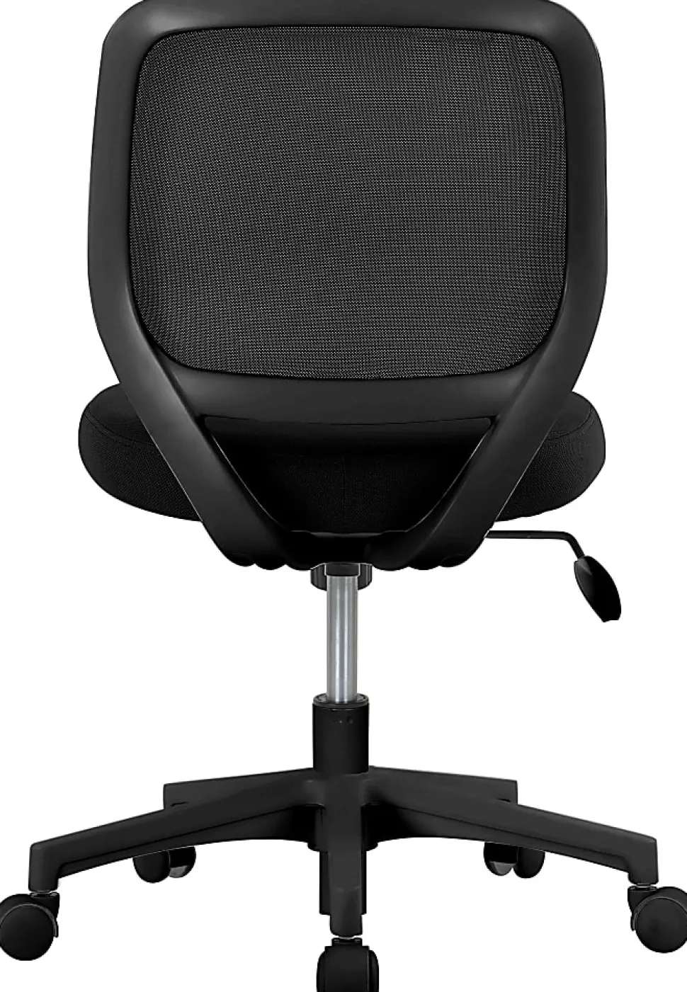 Realspace® Adley Mesh/Fabric Low-Back Task Office Chair, Black, BIFMA Compliant