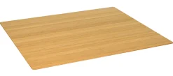 Realspace™ Bamboo Chair Mat, 42" x 48", Natural