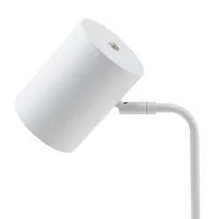 Realspace™ Barsi Desk Lamp With USB Charging Port, 14"H, White