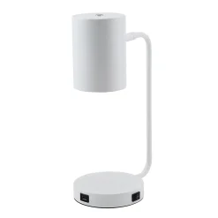 Realspace™ Barsi Desk Lamp With USB Charging Port, 14