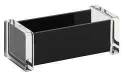 Realspace® Black Acrylic Business Card Holder