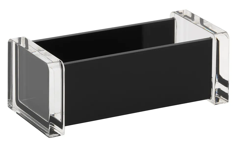 Realspace® Black Acrylic Business Card Holder