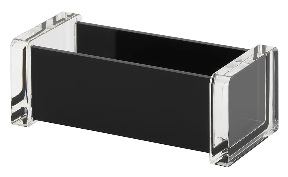 Realspace® Black Acrylic Business Card Holder