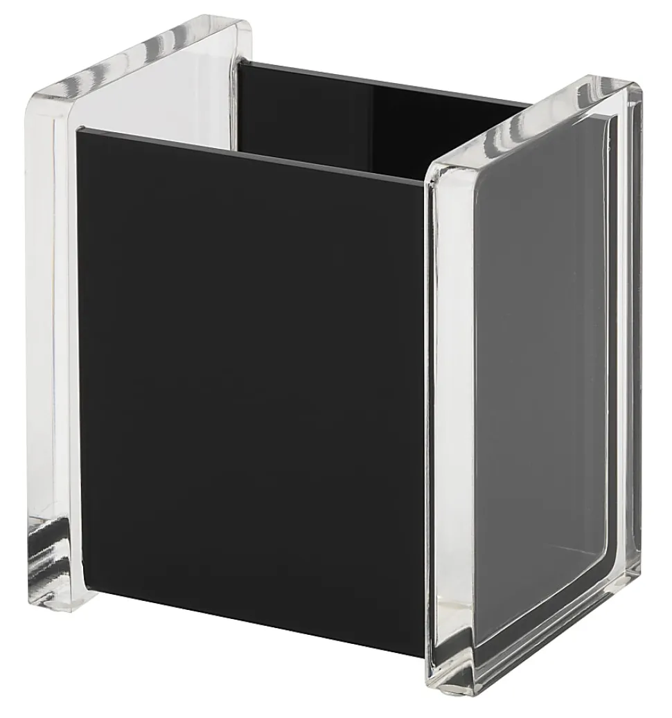 Realspace® Black Acrylic Pencil Cup