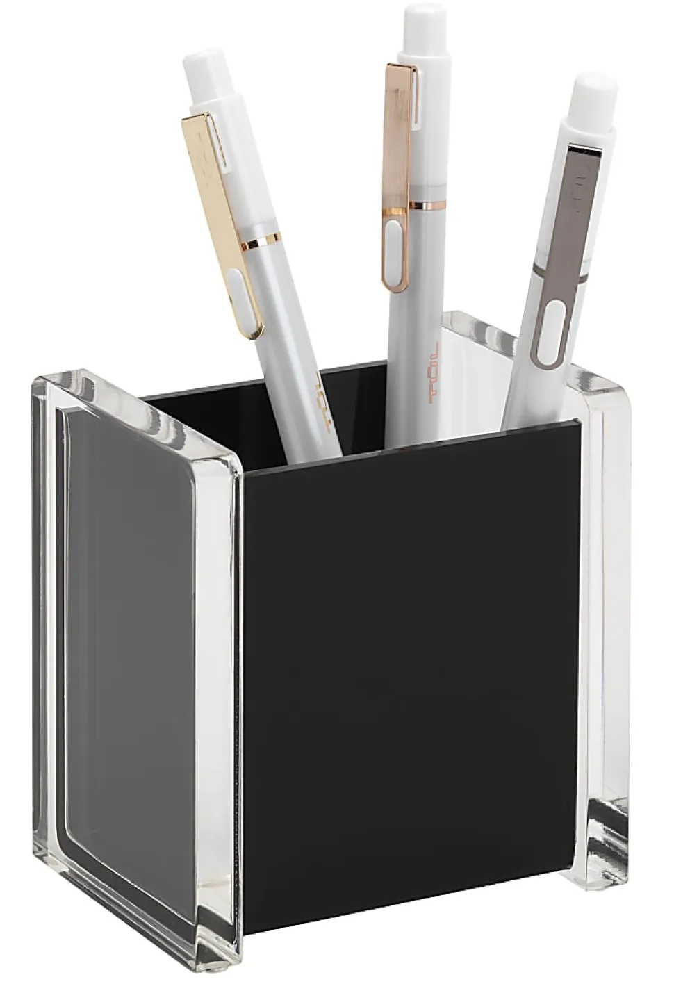 Realspace® Black Acrylic Pencil Cup