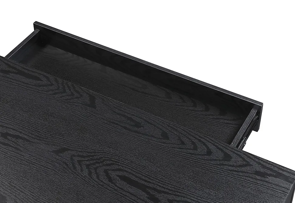 Realspace® Brezio 47"W Computer Desk, Black