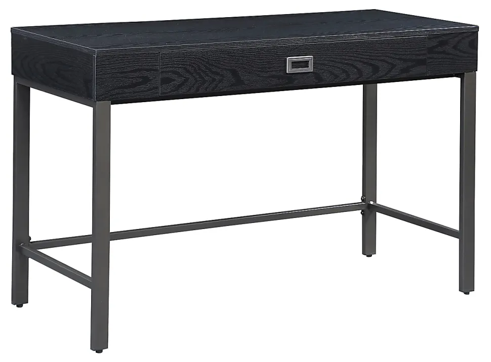 Realspace® Brezio 47"W Computer Desk, Black