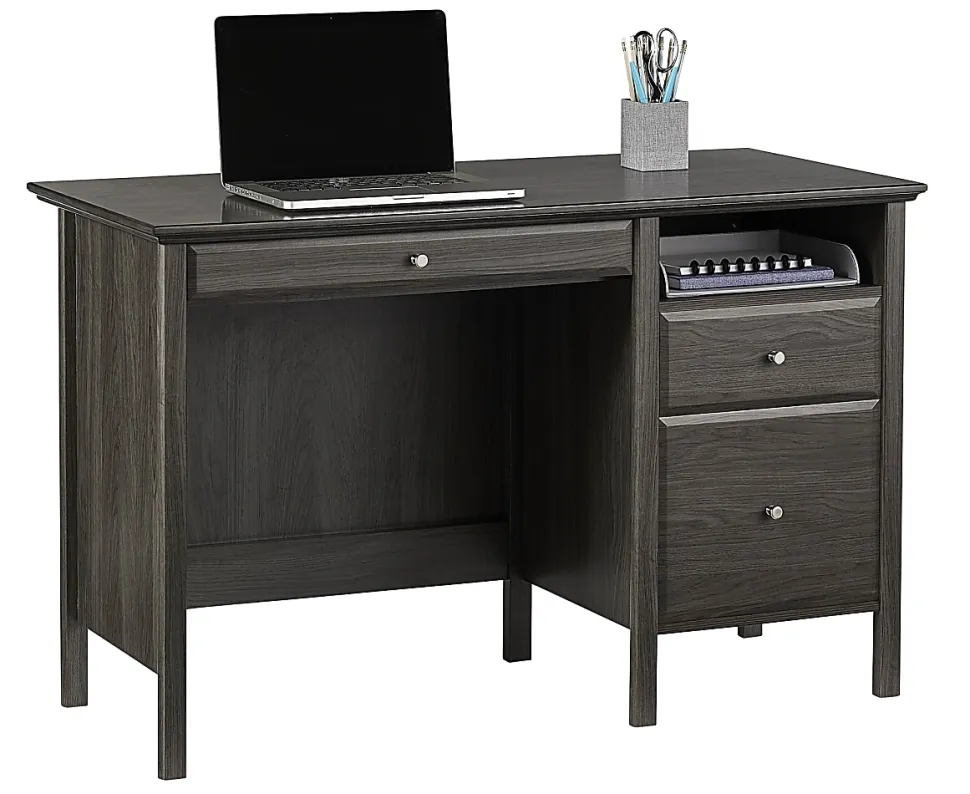 Realspace® Chase 47”W Writing Desk, Coastal Gray