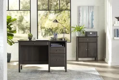Realspace® Chase 47”W Writing Desk, Coastal Gray