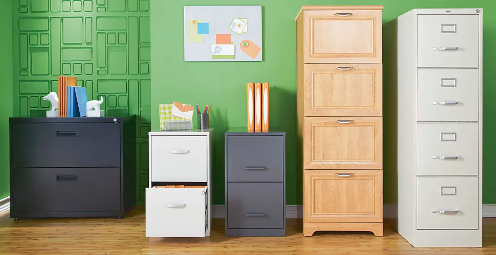 Realspace 18"D 2-Drawer Vertical Letter-Size File Cabinet, Charcoal