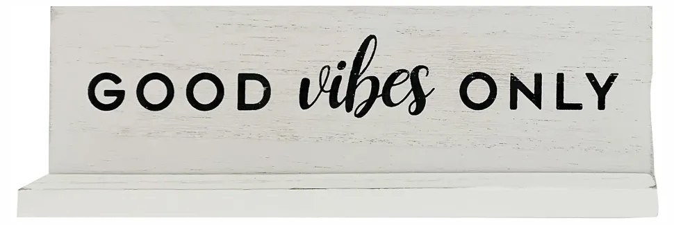 Realspace® Decorative Desk Plaque, 8" x 2-1/2", Assorted Designs