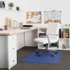Realspace™ Designer Chair Mat, 36"W x 48"D, Blue