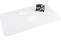 Realspace® Desk Pad With Antimicrobial  Protection, 20" H x 36" W, Clear