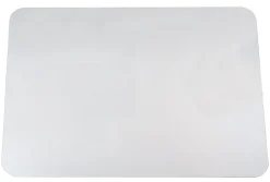 Realspace® Desk Pad With Antimicrobial  Protection, 19"H x 24"W, Clear