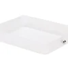 Realspace® 10-Drawer Mobile Cart, 35-13/16”H x 12-5/8”W x 14-3/8”D, White/Chrome