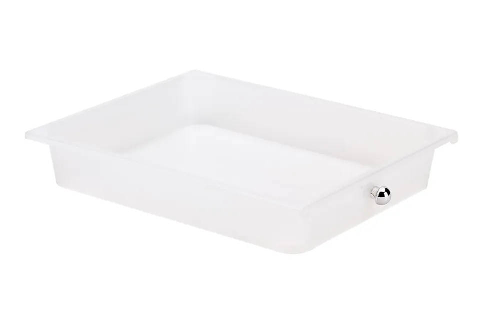 Realspace® 10-Drawer Mobile Cart, 35-13/16”H x 12-5/8”W x 14-3/8”D, White/Chrome