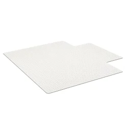 Realspace™ Economy Commercial Pile Chair Mat, Wide Lip, 45