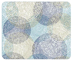 Realspace® Fashion PVC Chair Mat, 36" x 48", Circles